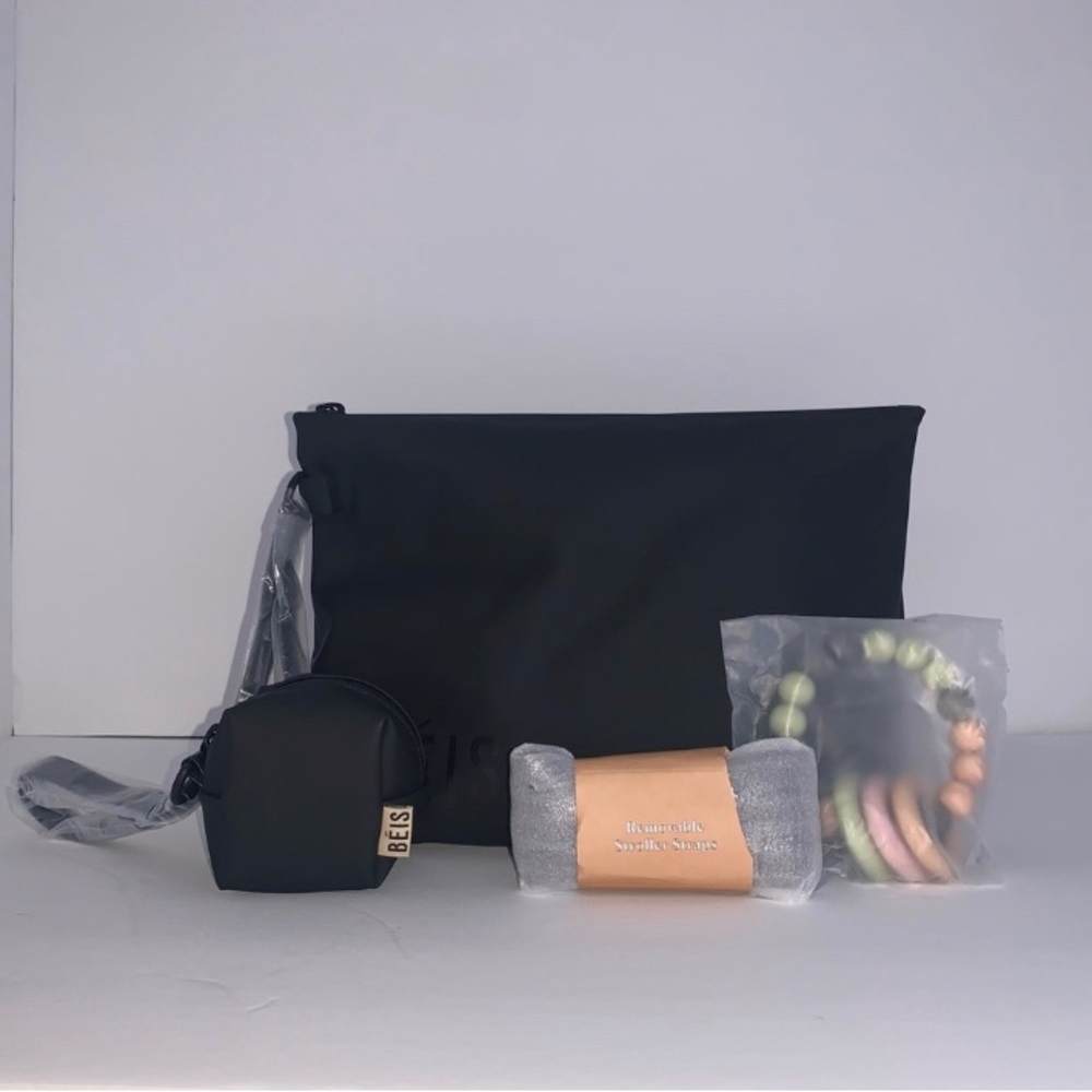 Beis The Ultimate Diaper Backpack In Black Gem